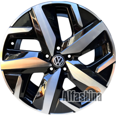 Replica FBX236-8 8x18 5x112 ET44 DIA57.1 Black