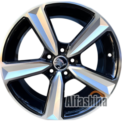 Flow Forming FBX057-6 7x16 5x100 ET30 DIA57.1 Black