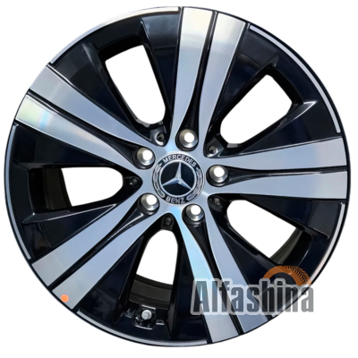 Mercedes OEM A2044017100 7x17 5x112 ET44.5 DIA66.6 Black