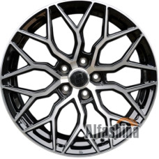 Koko FF507 7.5x17 5x108 ET38 DIA73.1 Black