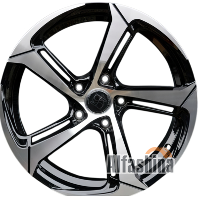 Koko FF115-GX 7.5x17 5x108 ET38 DIA73.1 Black