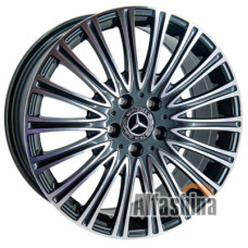Replica Mercedes XF009 8x18 5x112 ET43 DIA66.45 MG