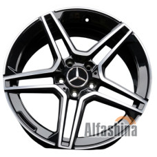 Koko FF133 7.5x17 5x112 ET35 DIA66.6 Black