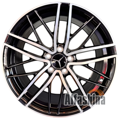 Replica 0354 8.5x18 5x112 ET45 DIA66.6 Black
