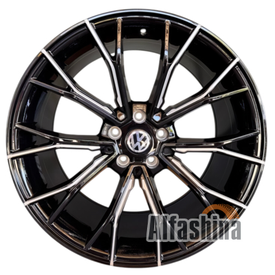 Replica 0220 9.5x19 5x112 ET45 DIA66.4 Black