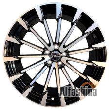 Replica 0351 9x21 5x112 ET30 DIA66.5 Black