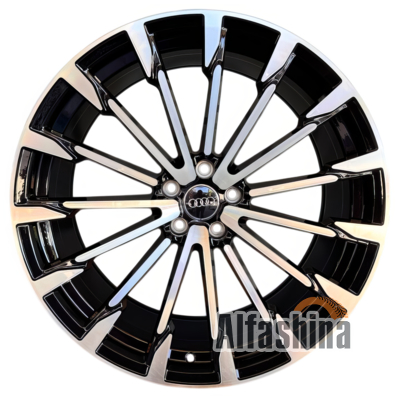 Replica 0351 9x21 5x112 ET30 DIA66.5 Black