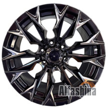 Off Road Wheels JT227-8 9x18 6x139.7 ET0 DIA110.1 Black