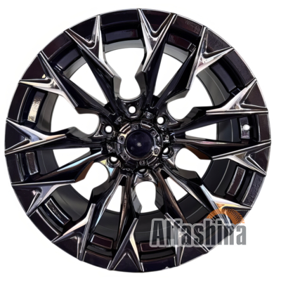 Off Road Wheels JT227-8 9x18 6x139.7 ET0 DIA110.1 Black