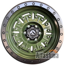 Off Road Wheels JT250-7 9x17 6x139.7 ET0 DIA110.1 Mint Green