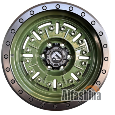 Off Road Wheels JT250-7 9x17 6x139.7 ET0 DIA110.1 Mint Green