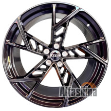 Replica D5611 9x20 5x112 ET34 DIA66.5 Black