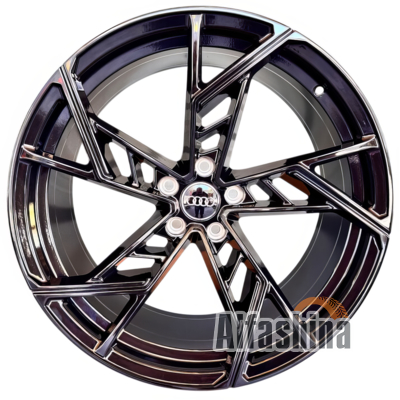 Replica D5611 9x20 5x112 ET34 DIA66.5 Black
