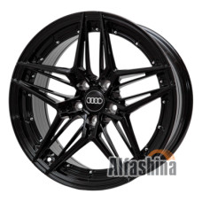 Replica Audi XF07 8x18 5x112 ET35 DIA66.6 Black