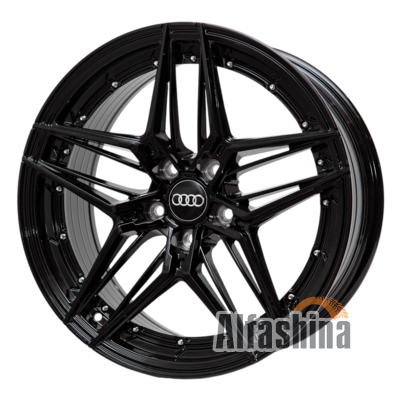 Replica Audi XF07 8x18 5x112 ET35 DIA66.6 Black