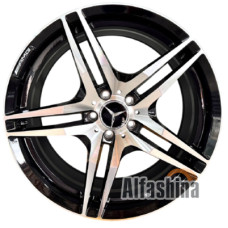 Koko FF186 8.5x19 5x112 ET35 DIA66.5 Black