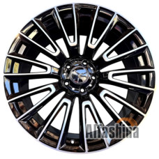Flow Forming FBX349-22 10x22 5x130 ET36 DIA84.1 Black