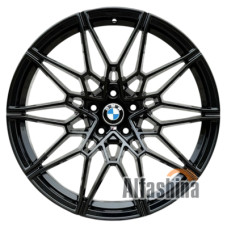 ZF A375 8.5x20 5x112 ET26 DIA66.6 Black