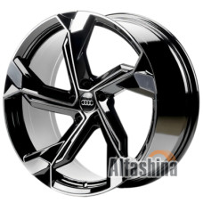 Replica AU6136 10x23 5x112 ET15 DIA66.45 BMF