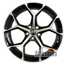 Flow Forming YF5598 8.5x19 5x112 ET35 DIA66.5 Black