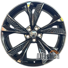 Flow Forming D5456 9x20 5x112 ET25 DIA66.6 Black