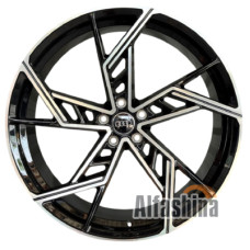 Flow Forming 5611 10x22 5x112 ET21 DIA66.5 Black
