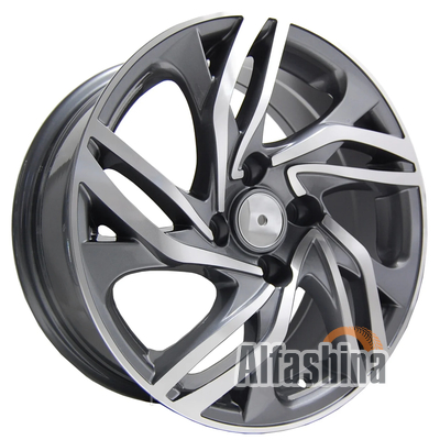 Replica Peugeot (PT110) 7x16 4x108 ET25 DIA65.1 GMF