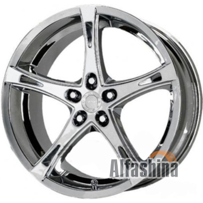 Verde V58 5IVE 8x17 5x100 ET38 DIA66.6 Chrom