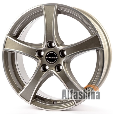 Borbet F2 7.5x18 5x114.3 ET45 DIA60.1 GSP