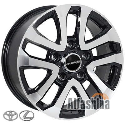 Zorat Wheels BK5118 8.5x20 5x150 ET45 DIA110.2 BP