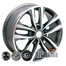 Zorat Wheels BK846 7x17 5x115 ET40 DIA70.2 GP