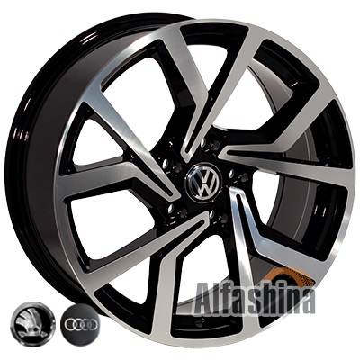 Zorat Wheels BK5125 6x14 5x100 ET35 DIA57.1 BP