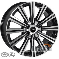 Zorat Wheels BK5166 8.5x20 6x139.7 ET25 DIA106.2 BP