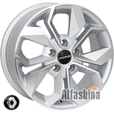 Zorat Wheels BK5168 6.5x15 5x108 ET44 DIA60.1 SP
