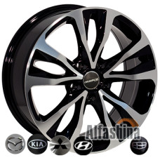 Zorat Wheels BK5212 6.5x16 5x108 ET37 DIA65.1 BP