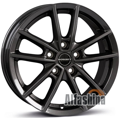 Borbet W 7x17 5x108 ET45 DIA63.3 ANTHR
