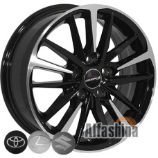 Zorat Wheels BK5342 6.5x16 5x114.3 ET45 DIA60.1 BP