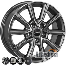 Zorat Wheels BK5344 6.5x16 5x112 ET40 DIA57.1 GP