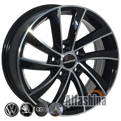 Zorat Wheels BK5290 6.5x16 5x100 ET35 DIA57.1 BP