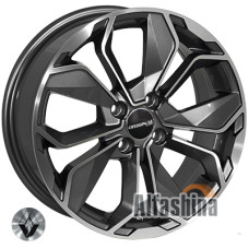Zorat Wheels BK5296 6.5x16 4x100 ET38 DIA60.1 GP
