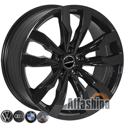 Zorat Wheels BK5333 8x18 5x112 ET30 DIA66.6 Black