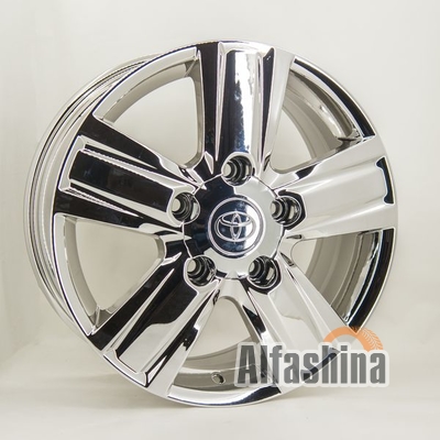 Replica Toyota TY563 8x18 5x150 ET60 DIA110.1 Chrom